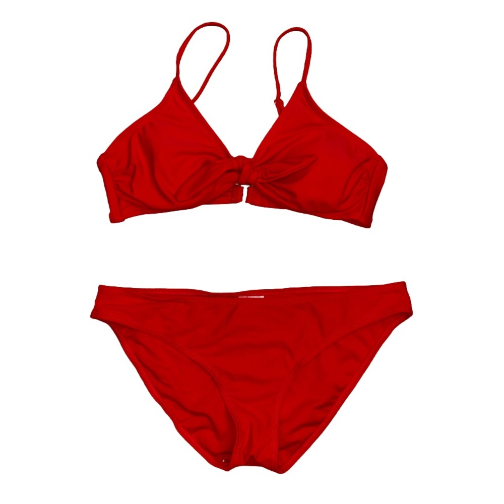 Red Women's Bikini Set